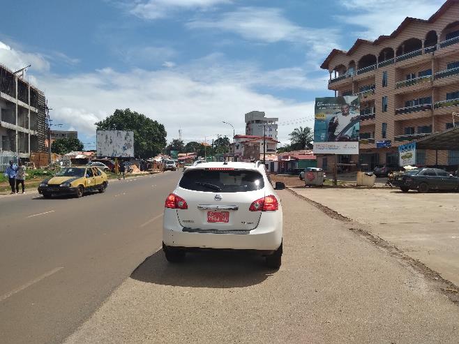 Panneau triple face - Carrefour principal